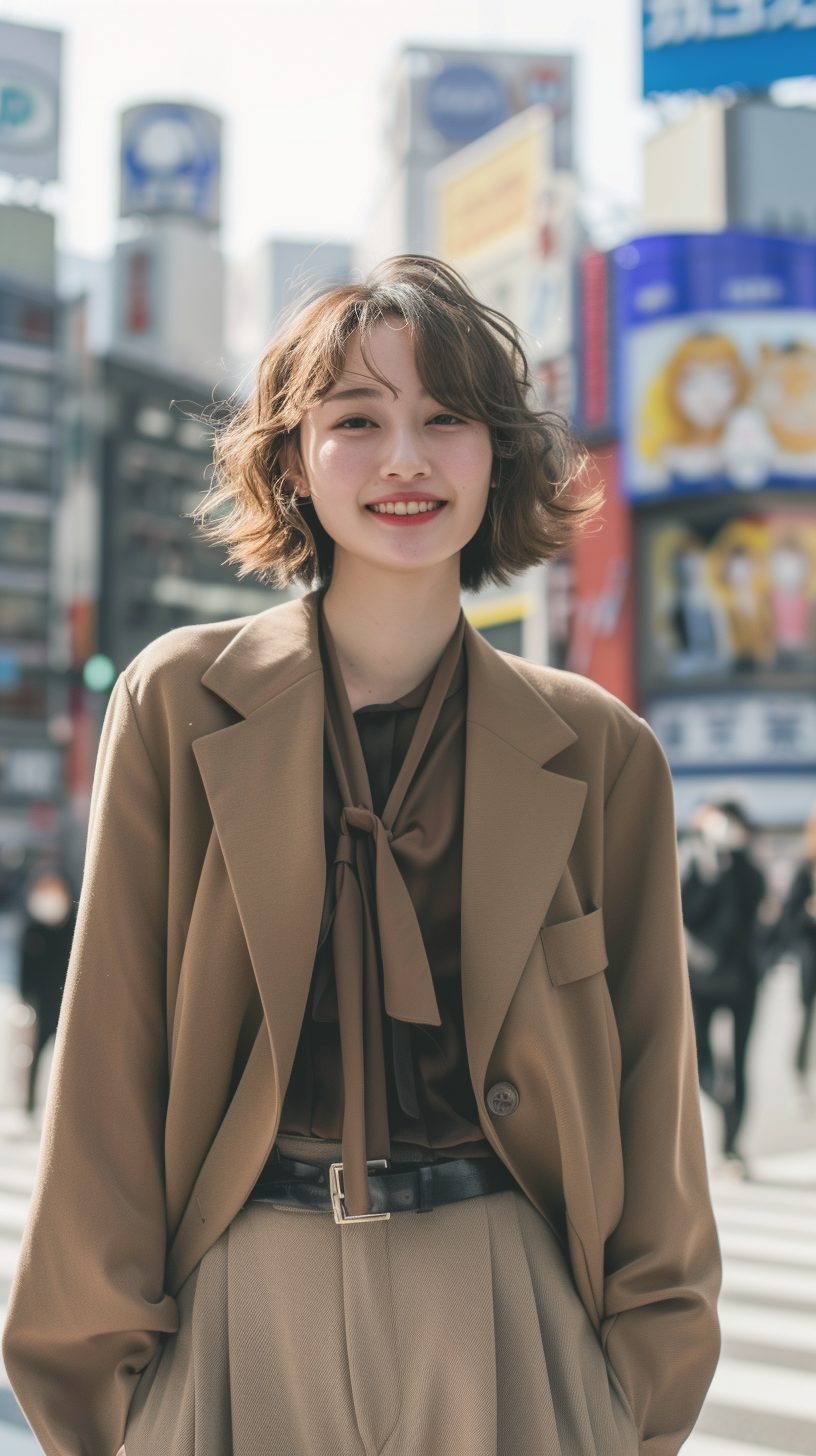 AIストリートスナップ ちはる