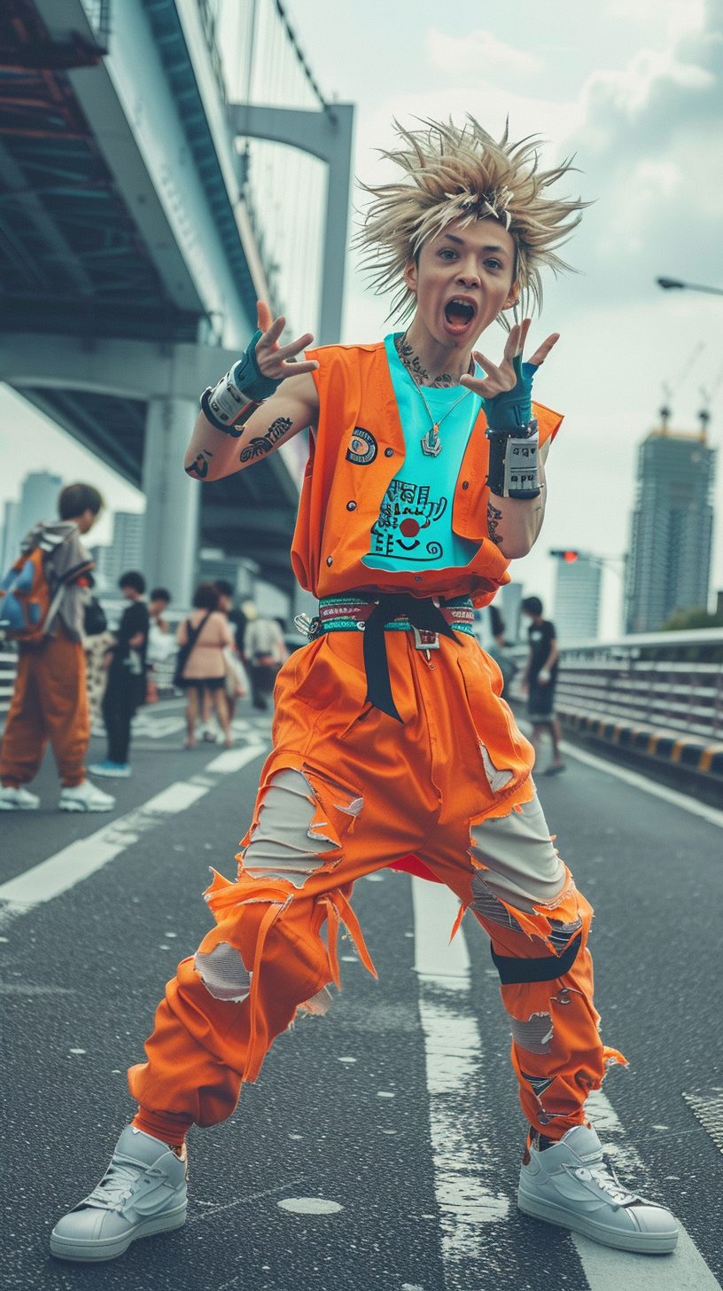 AIストリートスナップ レオ【鳥山明さん追悼】