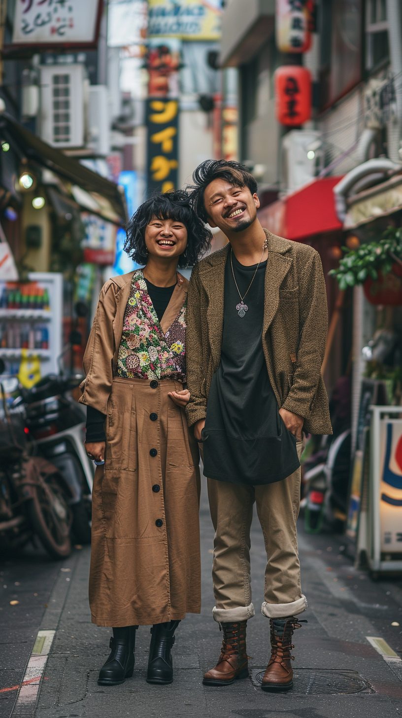 AIストリートスナップ 結衣と大樹