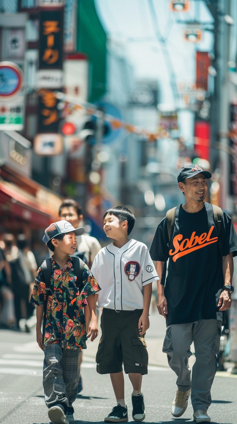 AIストリートスナップ ケンジとユウキとタクミ