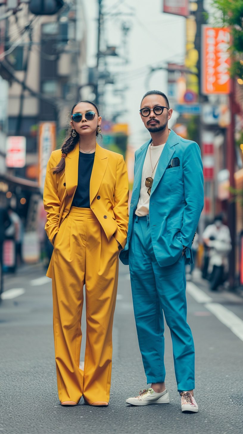 AIストリートスナップ 和也さん、奈々さん