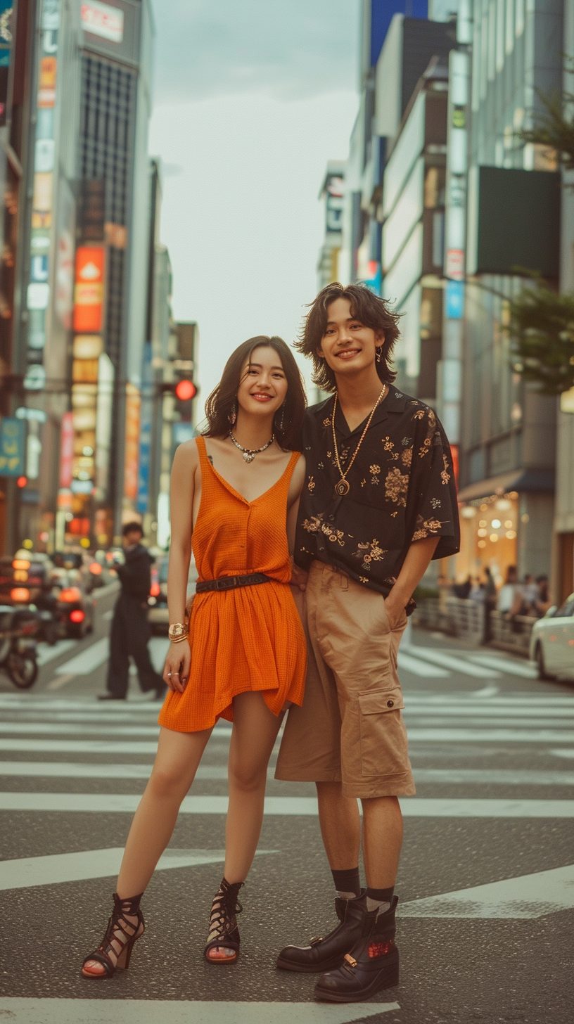 AIストリートスナップ 陽介さん、美咲さん